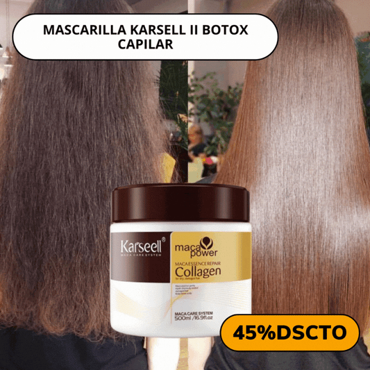 MASCARILLA CAPILAR DE COLÁGENO KARSEELL- 100% EFECTIVO - FiloraShop